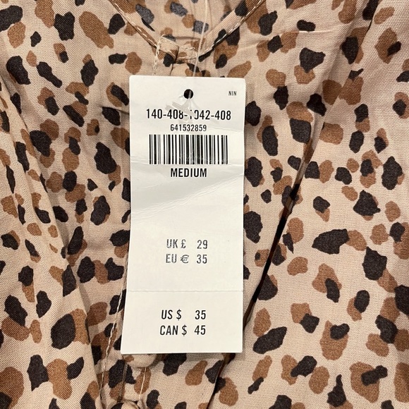 Abercrombie and fitch leopard print crop top - Picture 6 of 6